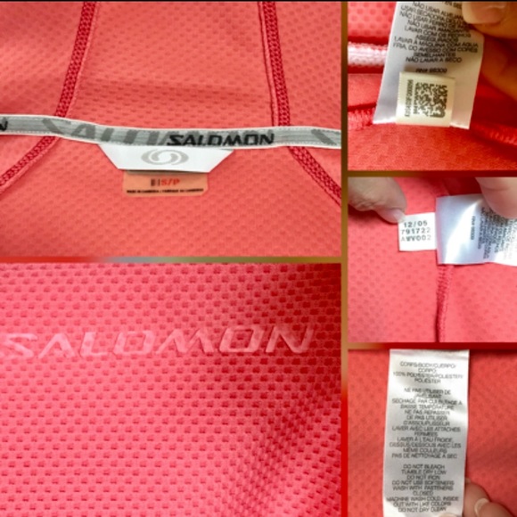 Salomon Waffle Layer Hoody Jacket Size SP - Picture 8 of 8